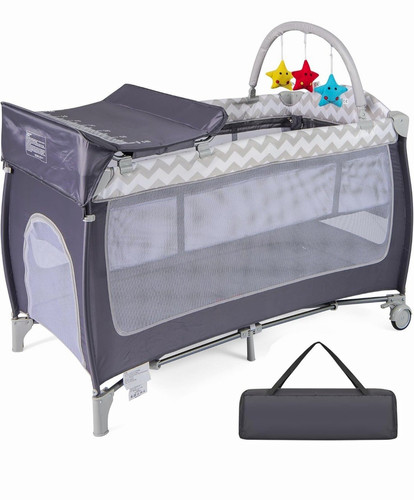 Portable grey baby - portable, play