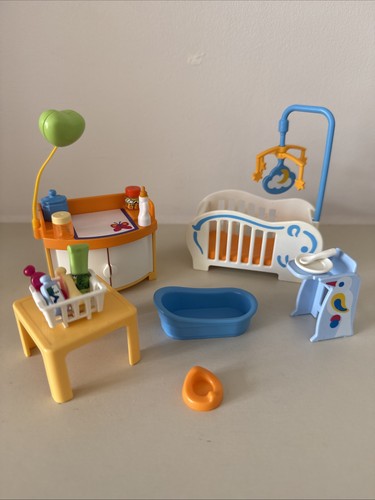 Playmobil nursery cot with - nursery,
