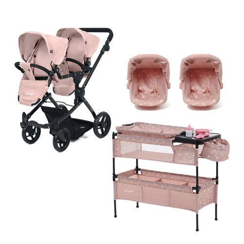 Dolls cot changing - cot, station