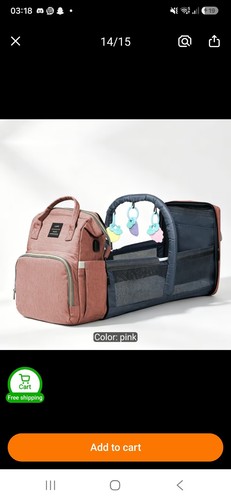 Pink waterproof baby - waterproof, diaper