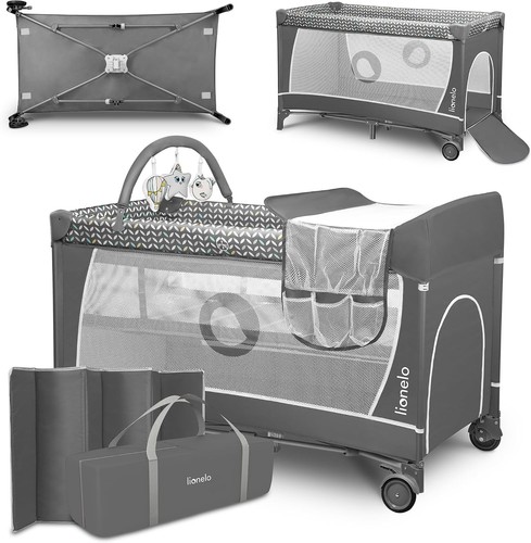 Lionelo flower travel cot and - lionelo,