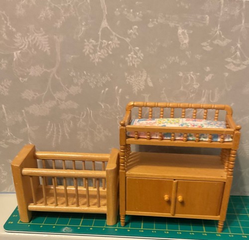 Dollhouse scale cot - dollhouse,