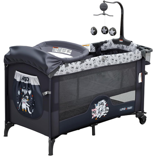 Travel cot bedside - 4-in-1,