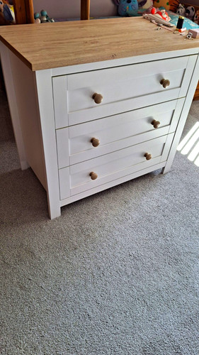 Lulworth cot bed and drawer - and, drawer/